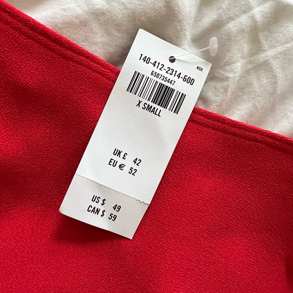 NWT Abercrombie one shoulder top - Picture 5 of 6